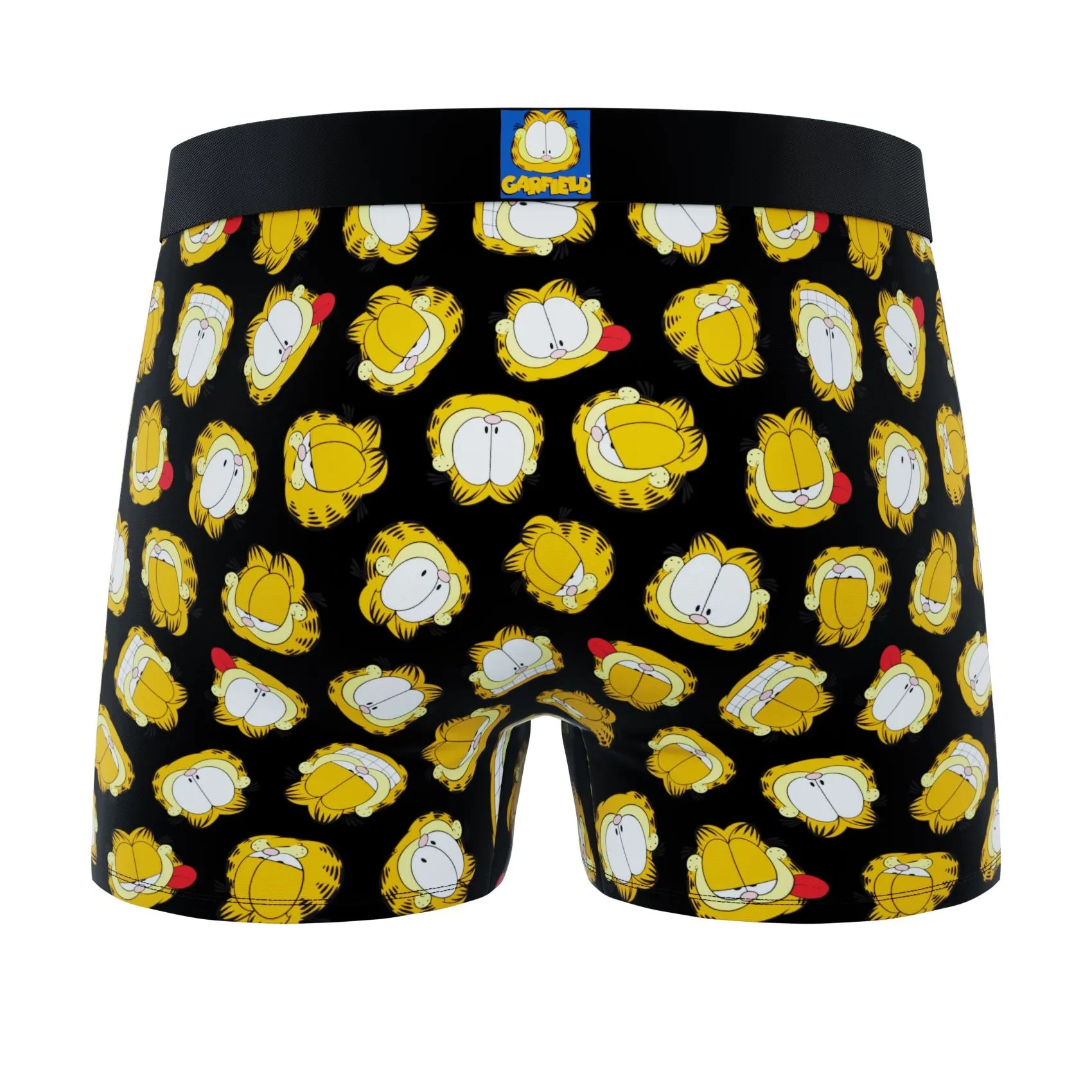 CRAZYBOXER Garfield Basketball Cat Men's Boxer Briefs (3 pack)