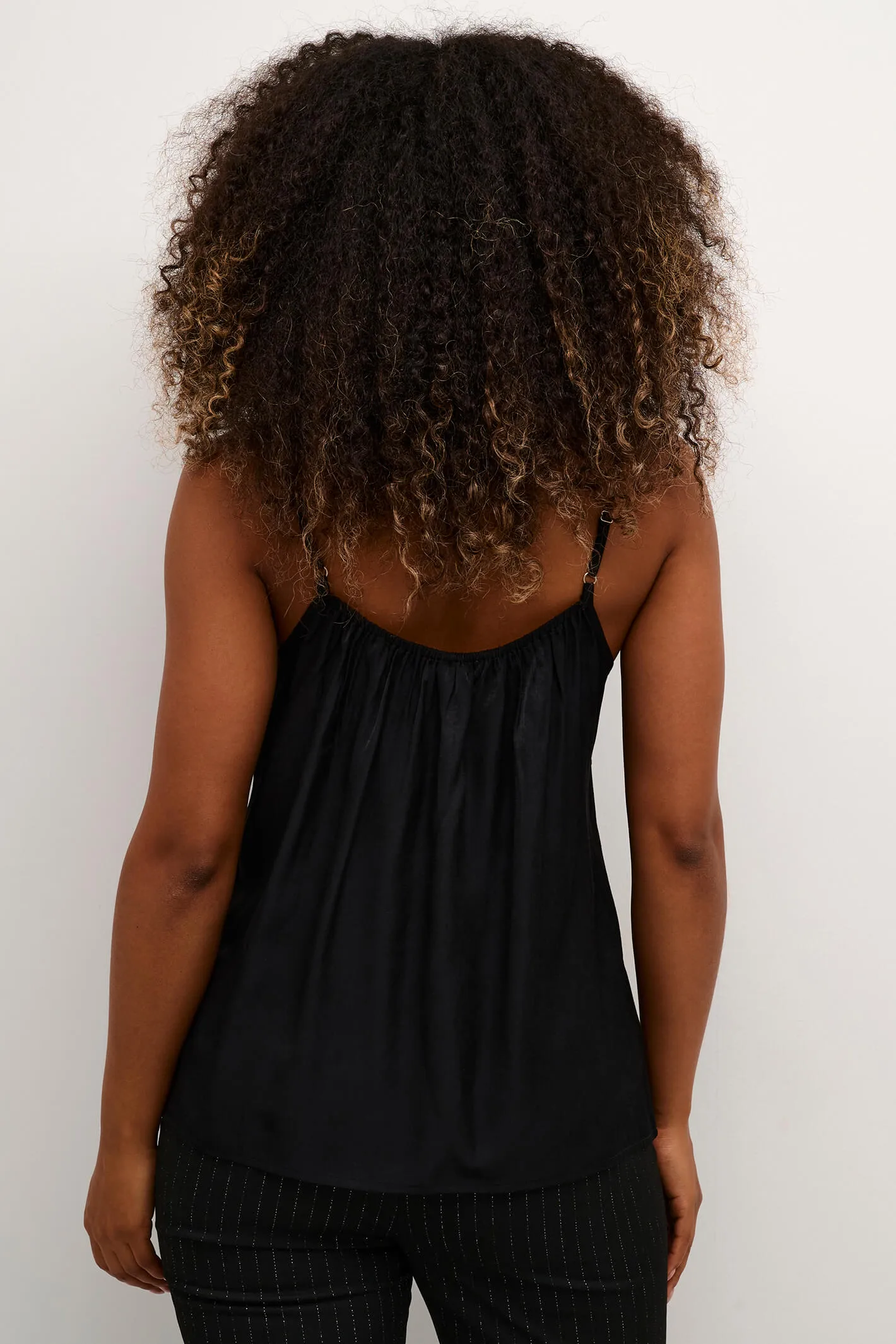 Cream CRAnna Lace Vest Top