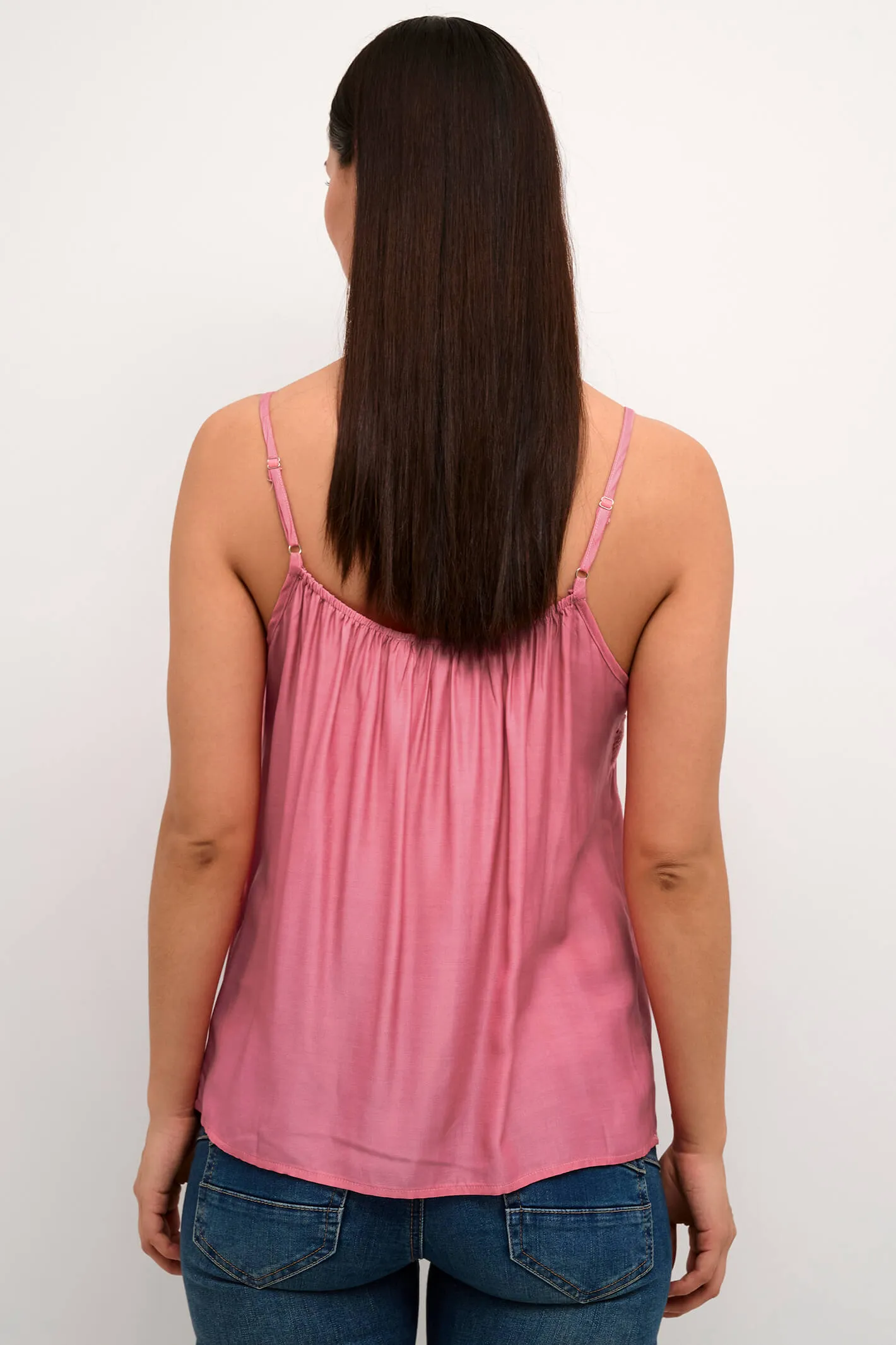 Cream CRAnna Lace Vest Top