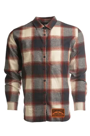 CRIMSON & CREAM — WOMEN'S FLANNEL