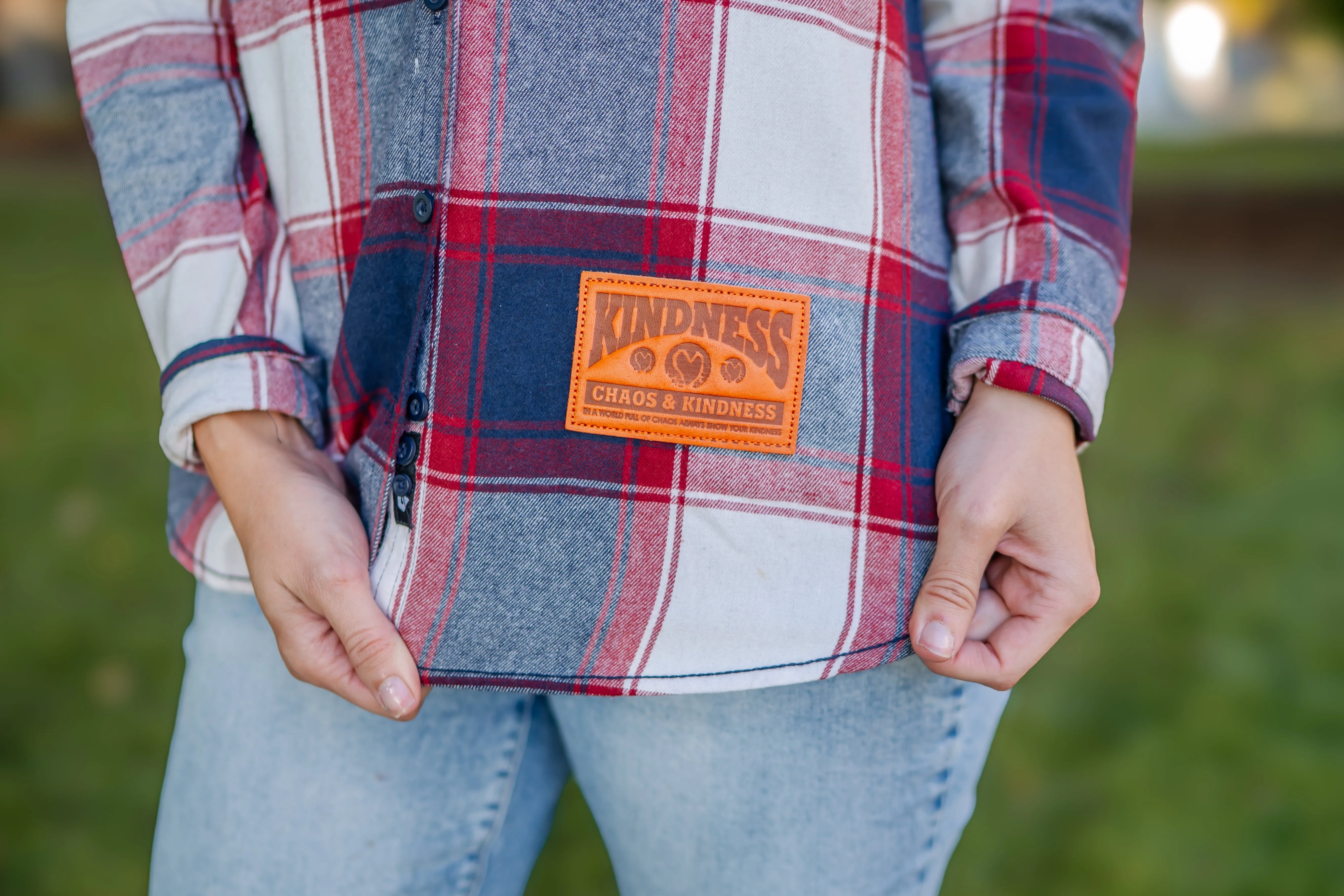 CRIMSON & CREAM — WOMEN'S FLANNEL