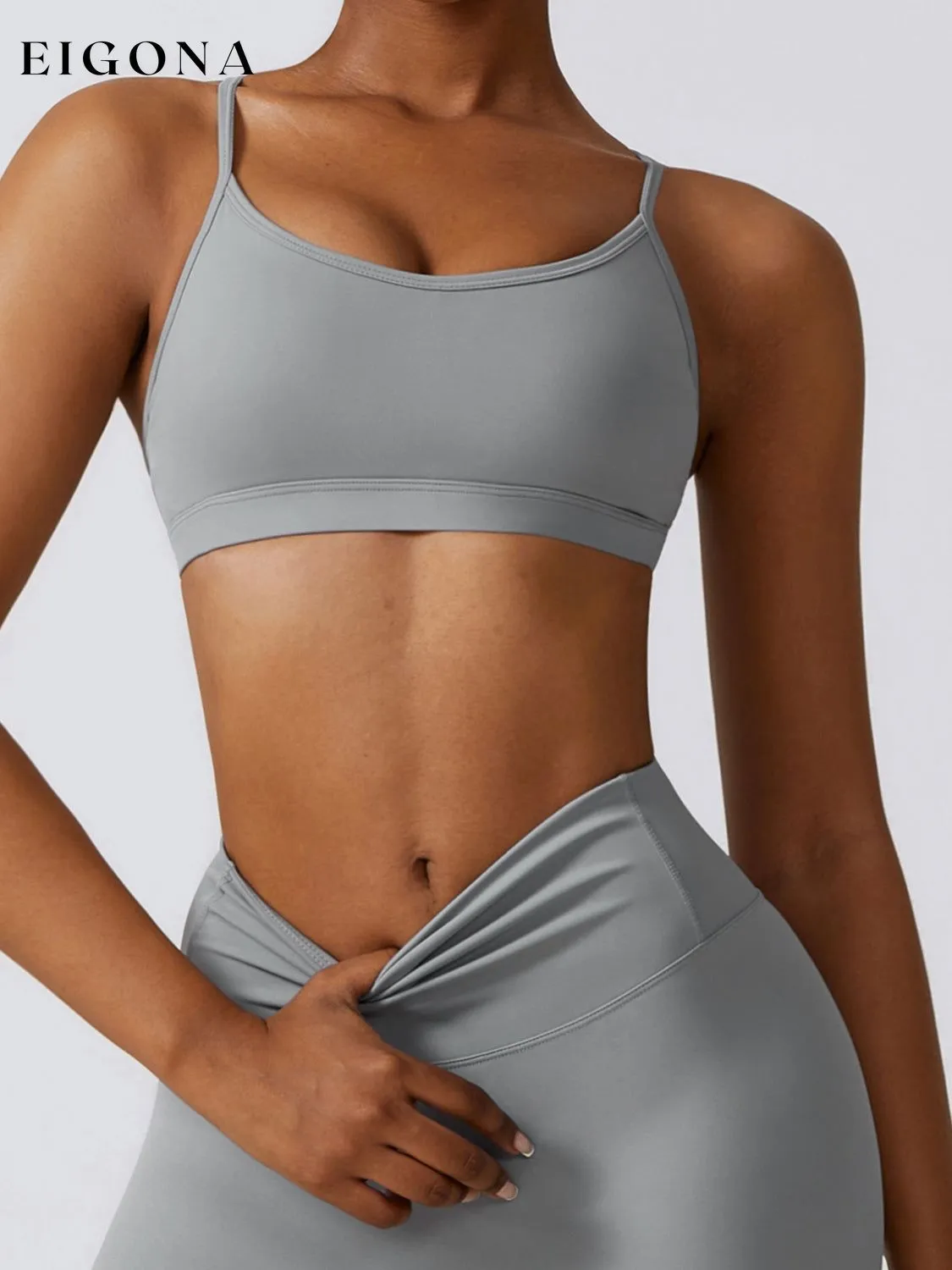 Cropped Sports Tank Top