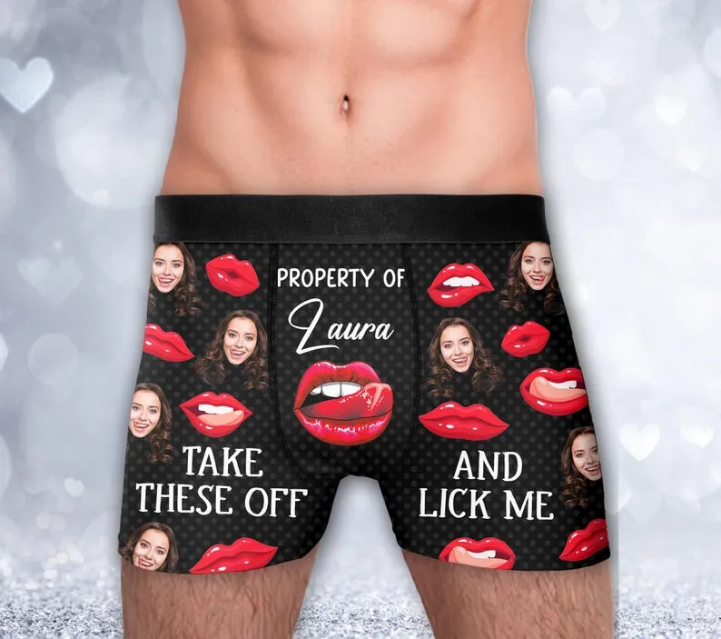 Custom Face Boxers for Husband, Personalized Face Underwear, Boxers with Face, Funny Underwear With Face, Valentine Gifts For Him/Husband