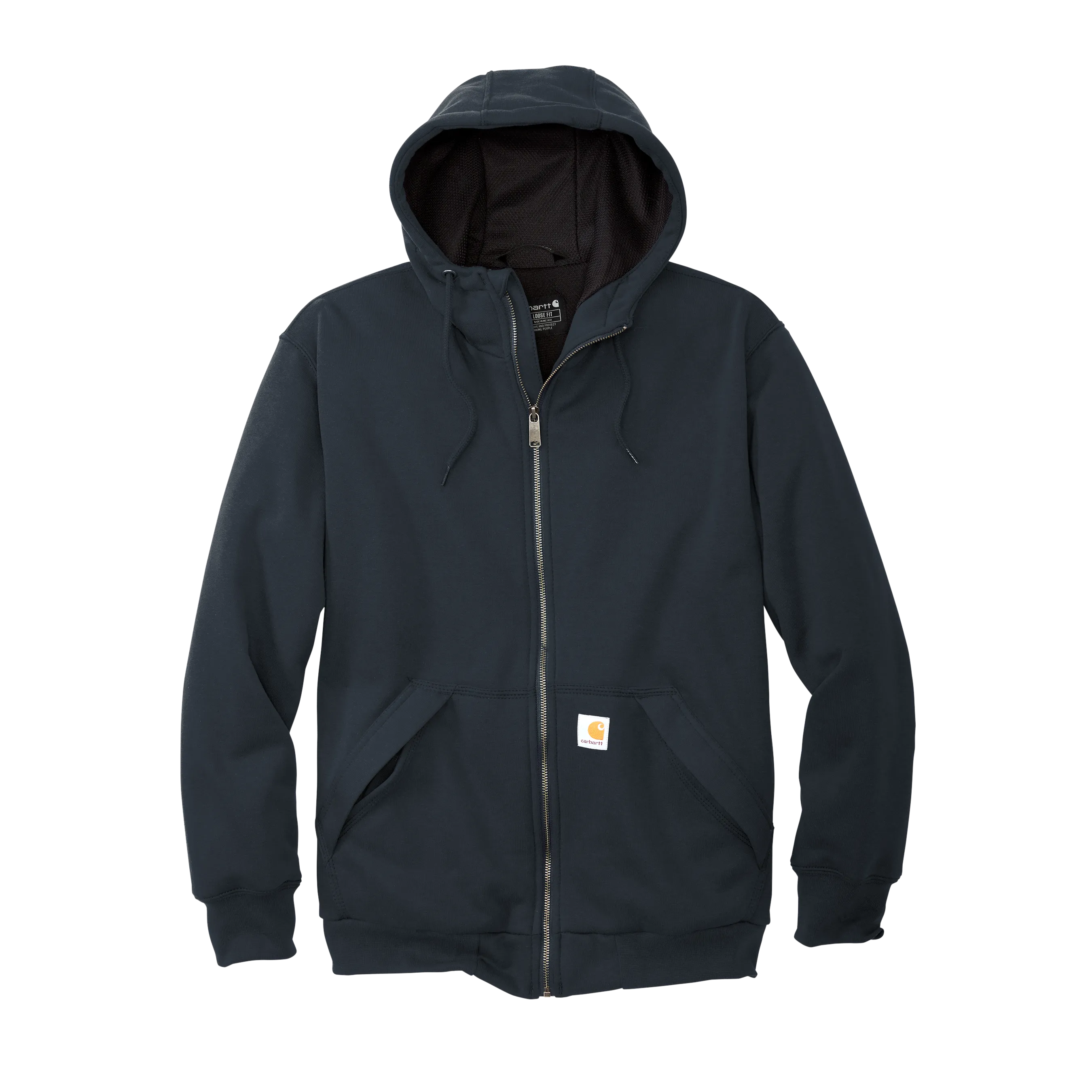D2309 Mens Midweight Thermal-Lined Full-Zip Sweatshirt