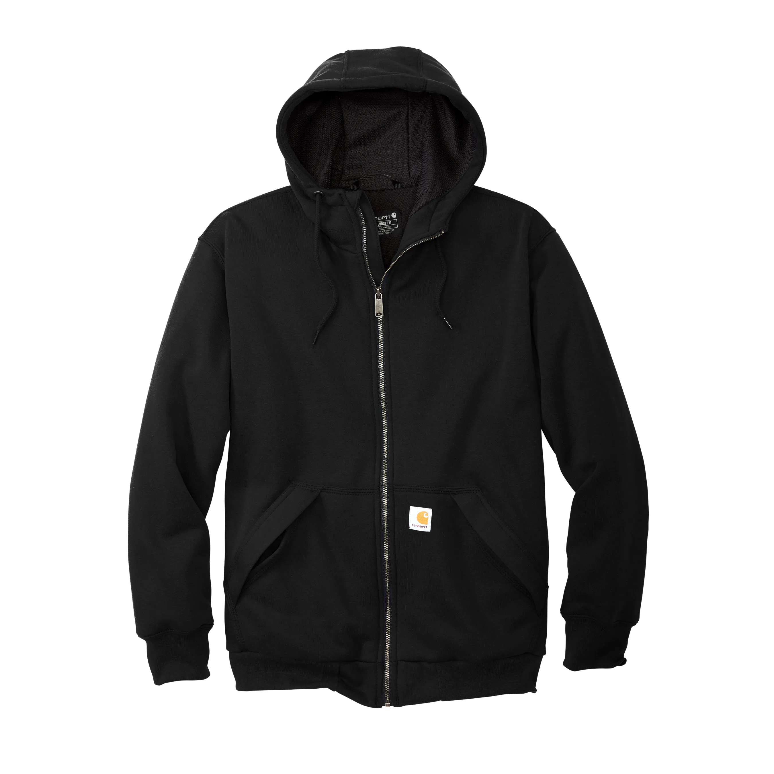 D2309 Mens Midweight Thermal-Lined Full-Zip Sweatshirt