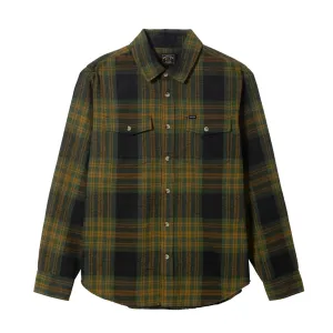 Dark Seas Moore Woven Men's L/S Flannel - Black