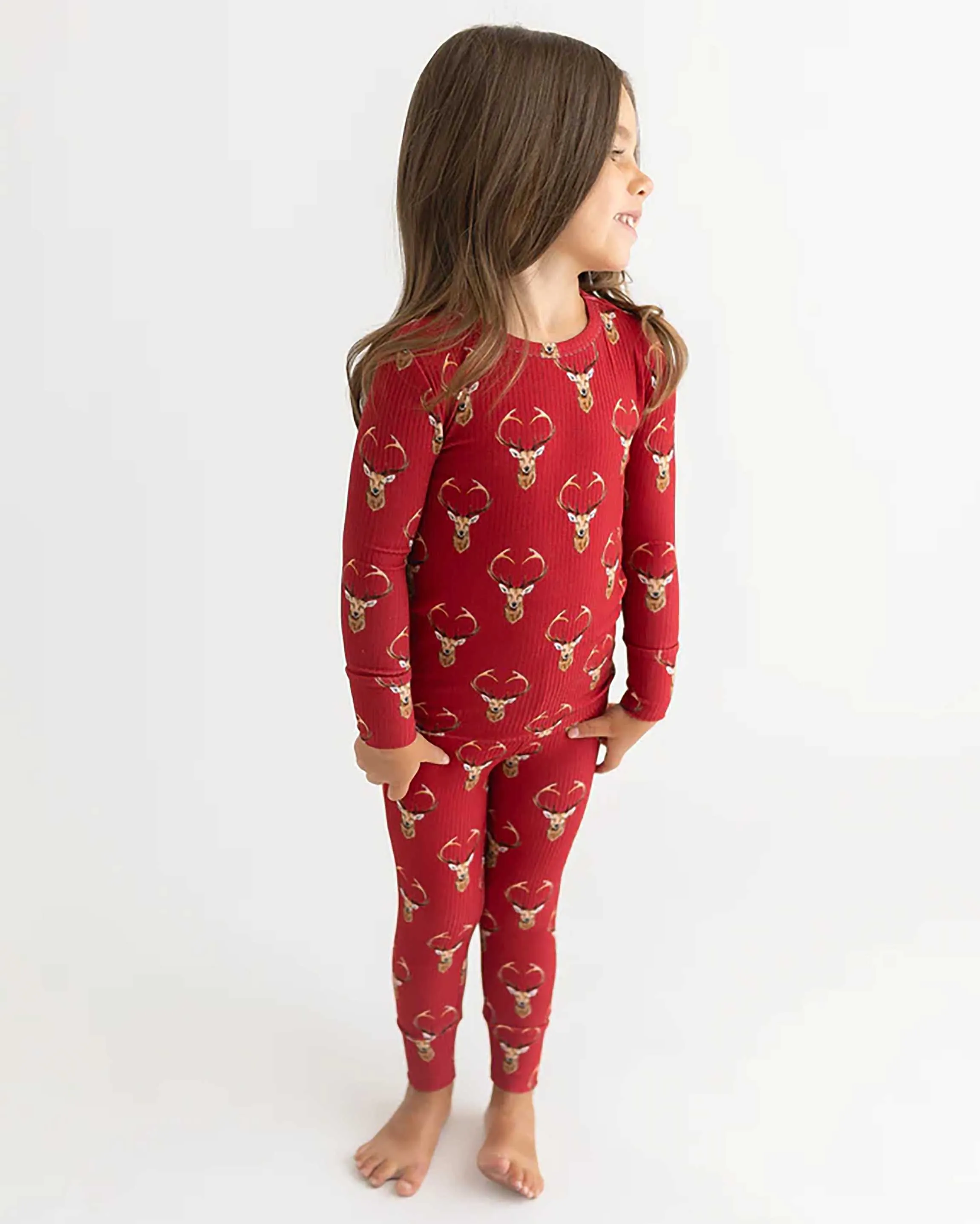 Dash Long Sleeve Basic Pajama by Posh Peanut