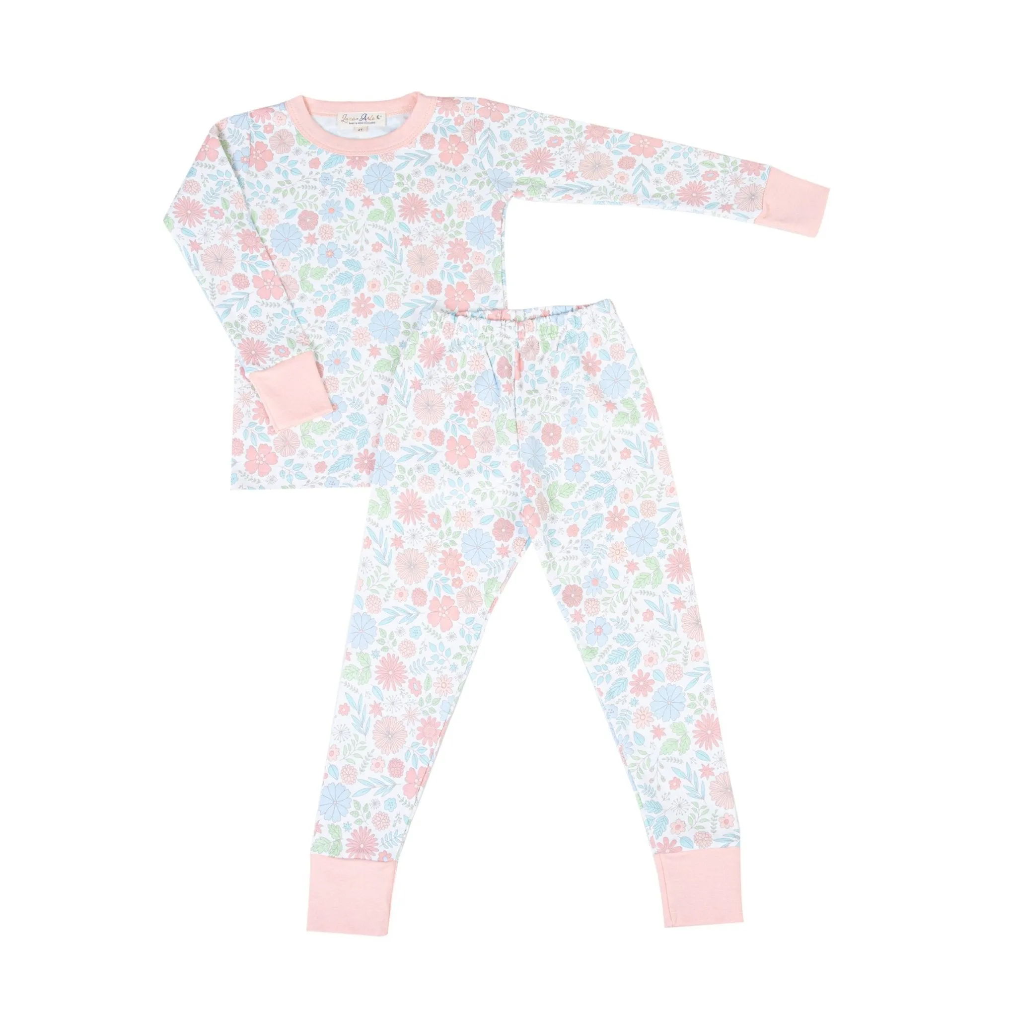 Delilah Long Pajamas by Luna and Arlo