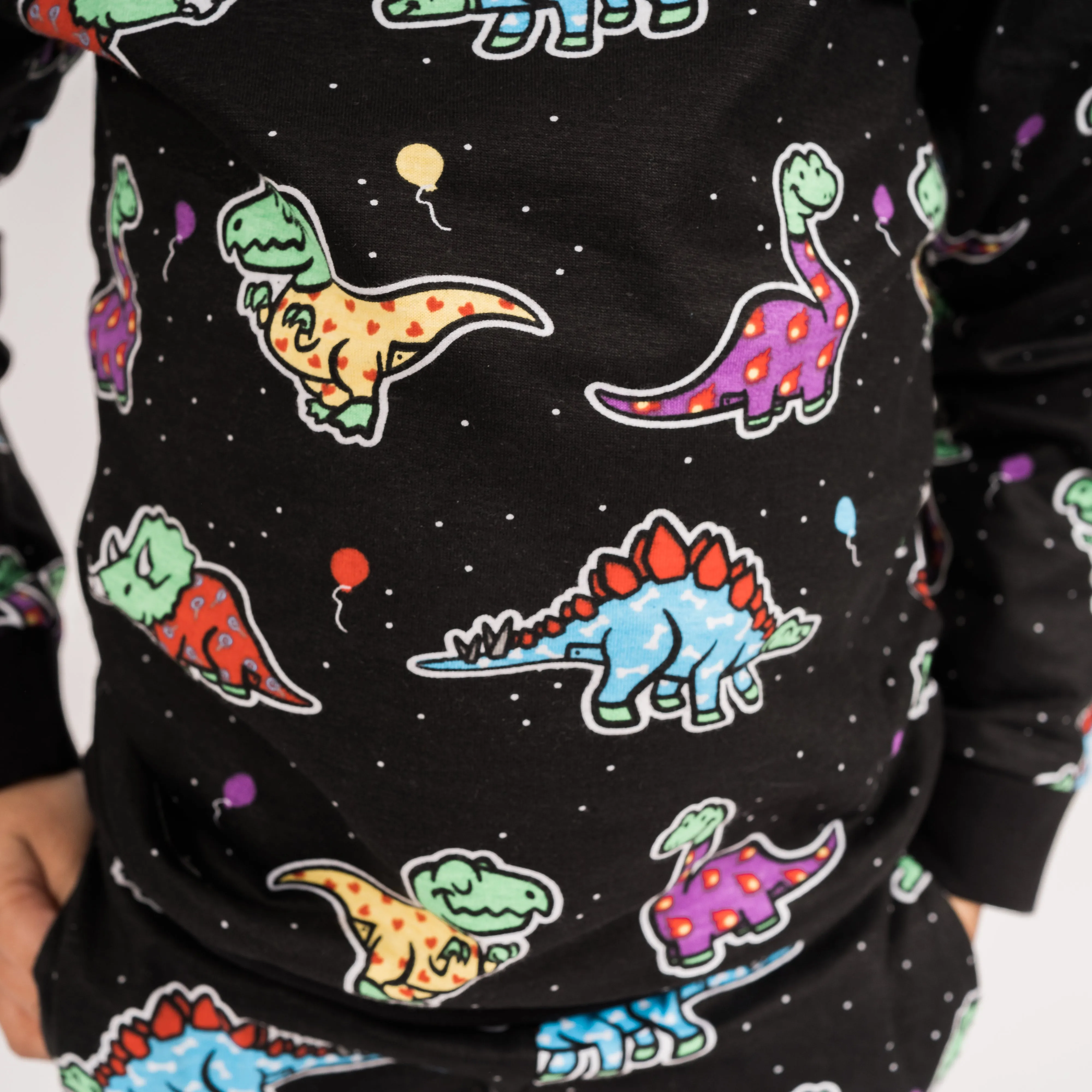 Dinosaur Pajama Party Kids Pajamas Set