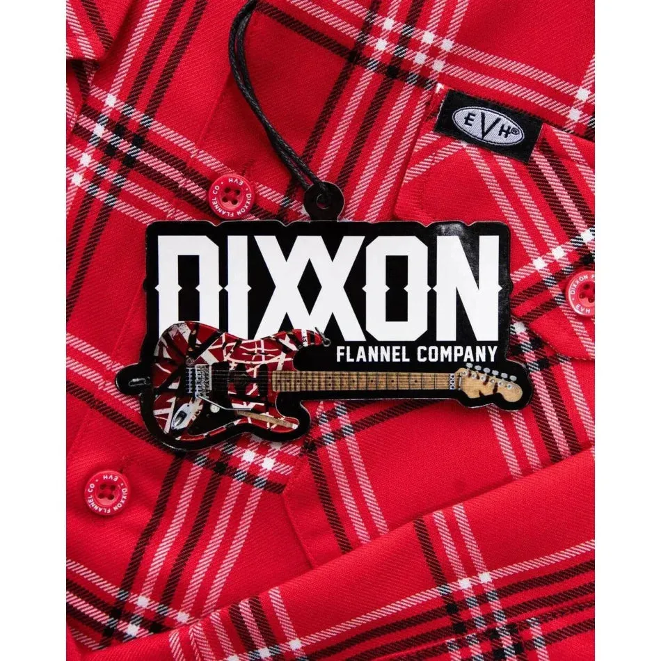 DIXXON-FLANNEL-EDDIE-VAN-HALEN-WITH-BAG