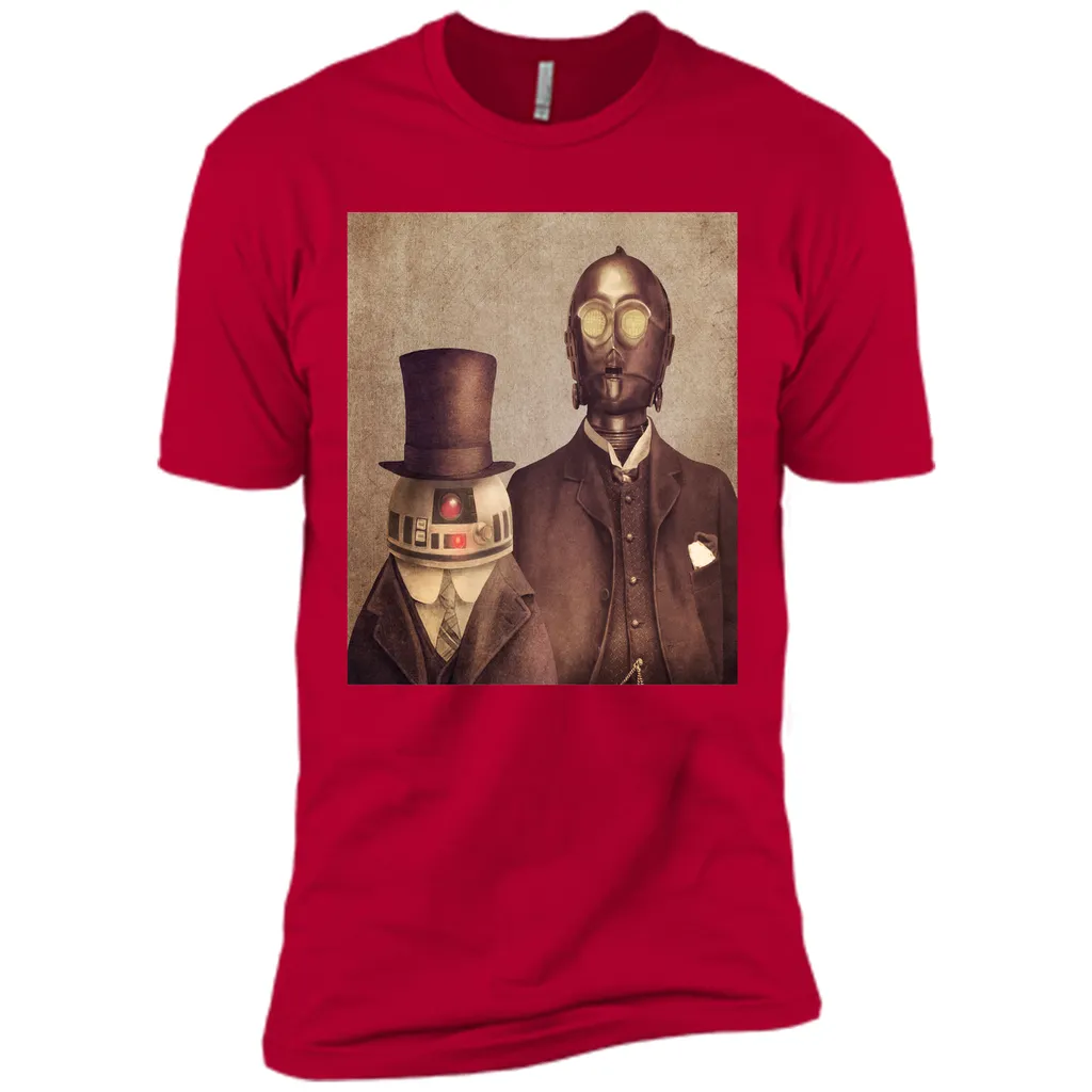 Duke R2 and Baron Von 3PO-Cartoon graphic T-Shirt
