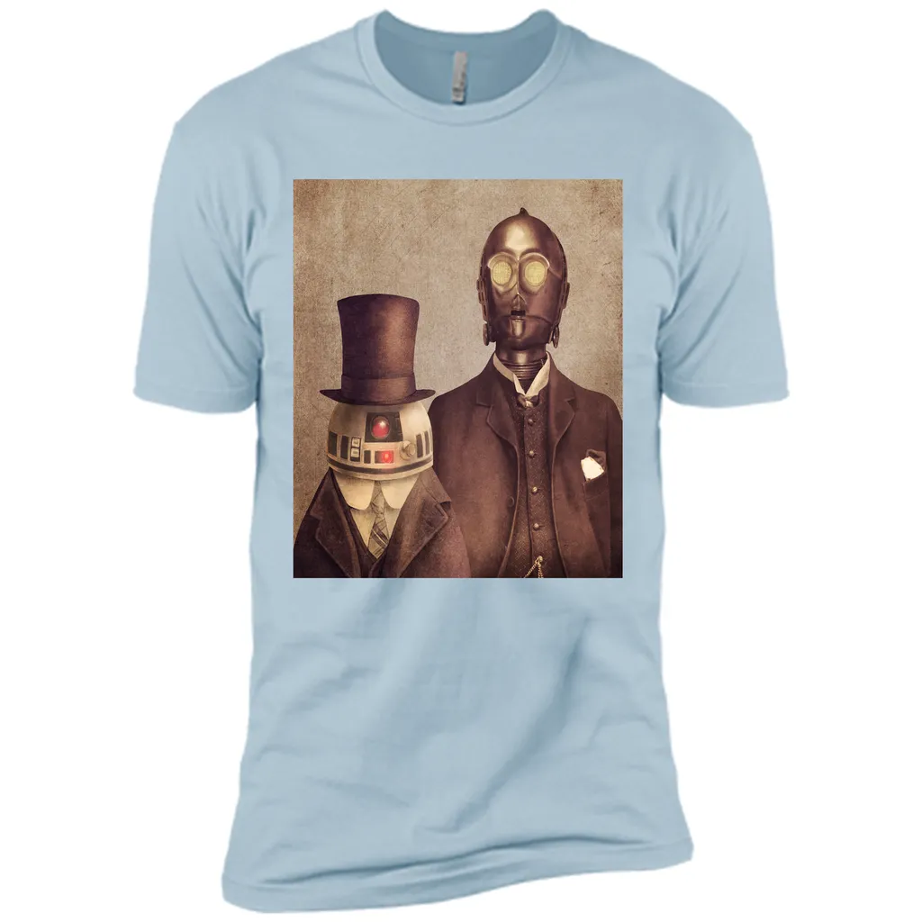 Duke R2 and Baron Von 3PO-Cartoon graphic T-Shirt