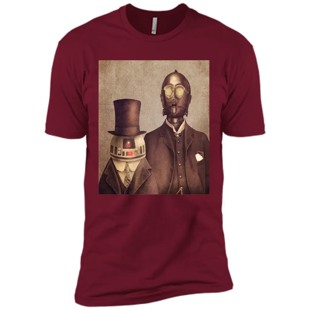 Duke R2 and Baron Von 3PO-Cartoon graphic T-Shirt