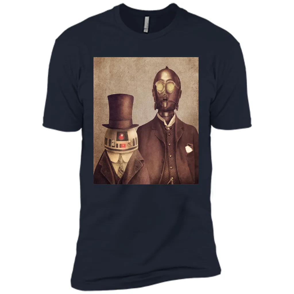 Duke R2 and Baron Von 3PO-Cartoon graphic T-Shirt
