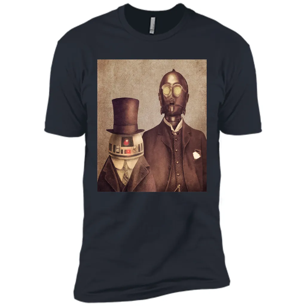 Duke R2 and Baron Von 3PO-Cartoon graphic T-Shirt