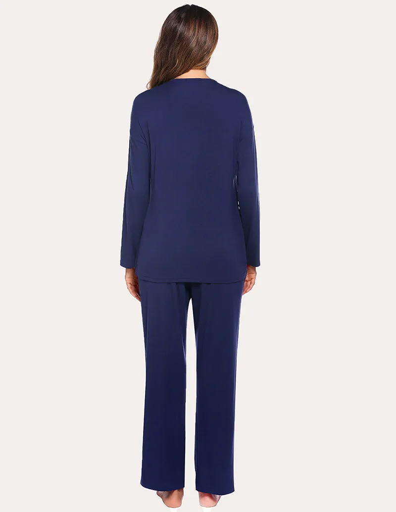 Ekouaer Breast-feeding Pajamas Set (US Only)