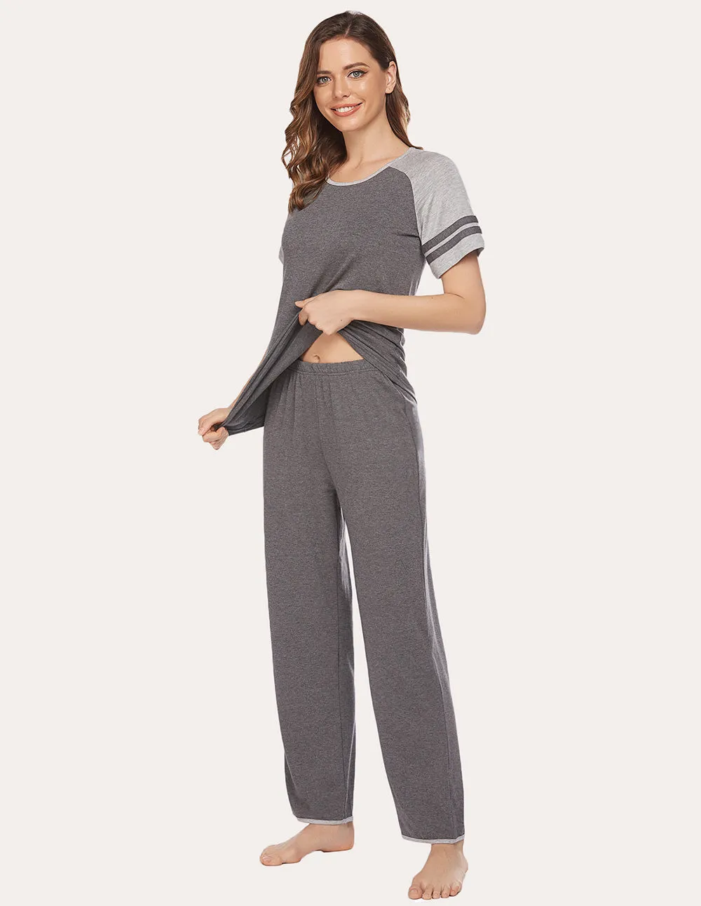 Ekouaer Fashionable Pajama Set (US Only)