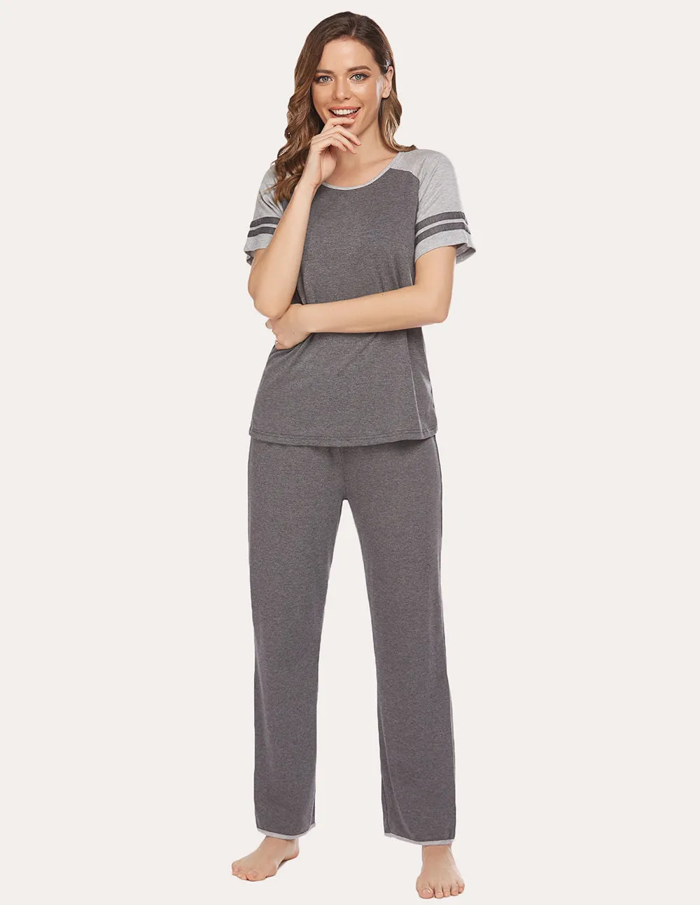 Ekouaer Fashionable Pajama Set (US Only)