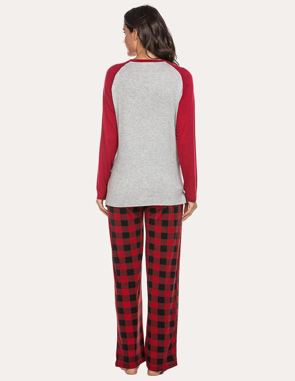 Ekouaer Soft Maternity Nursing Pajama Set (US Only)