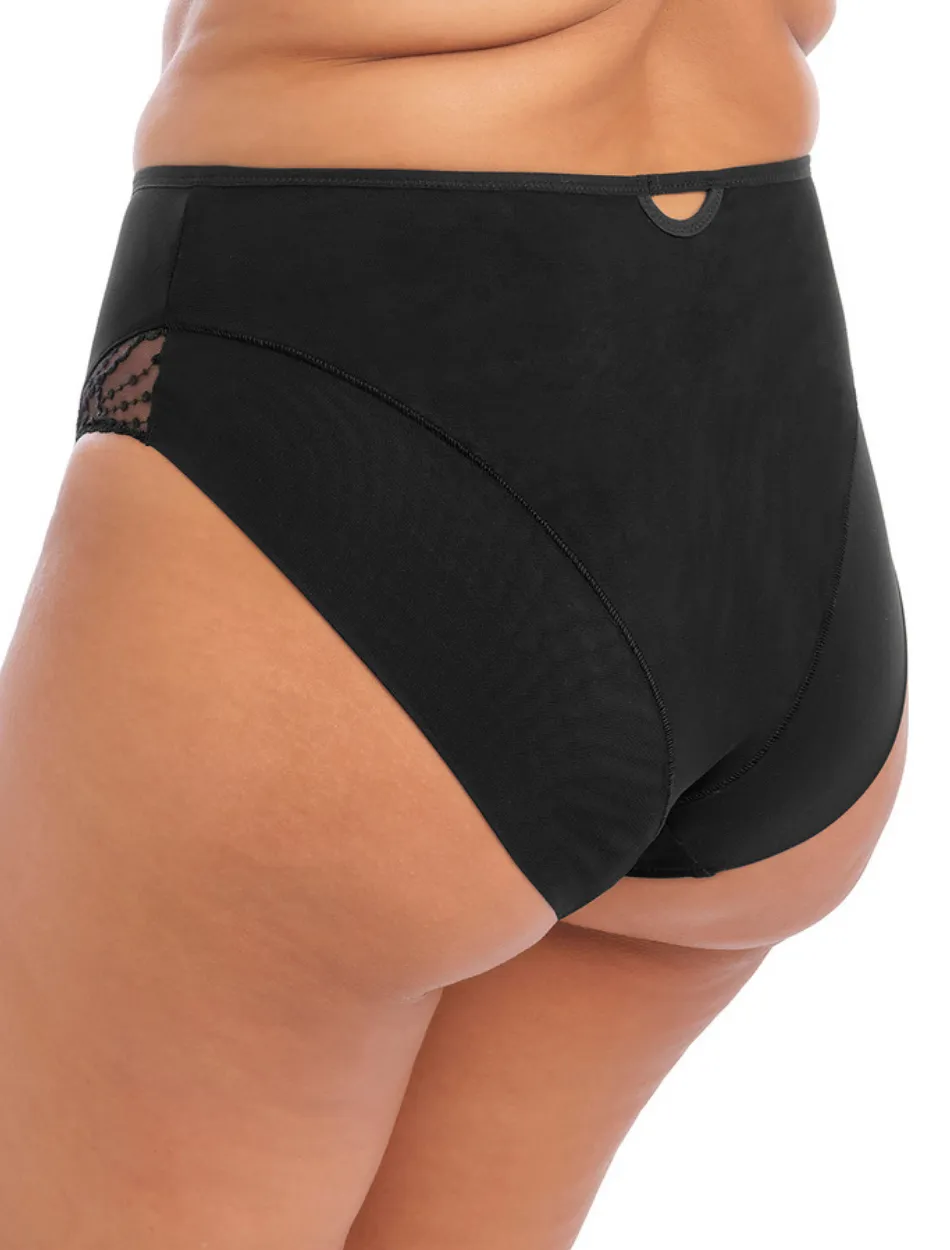 Elomi Priya Full Brief Panties , Black