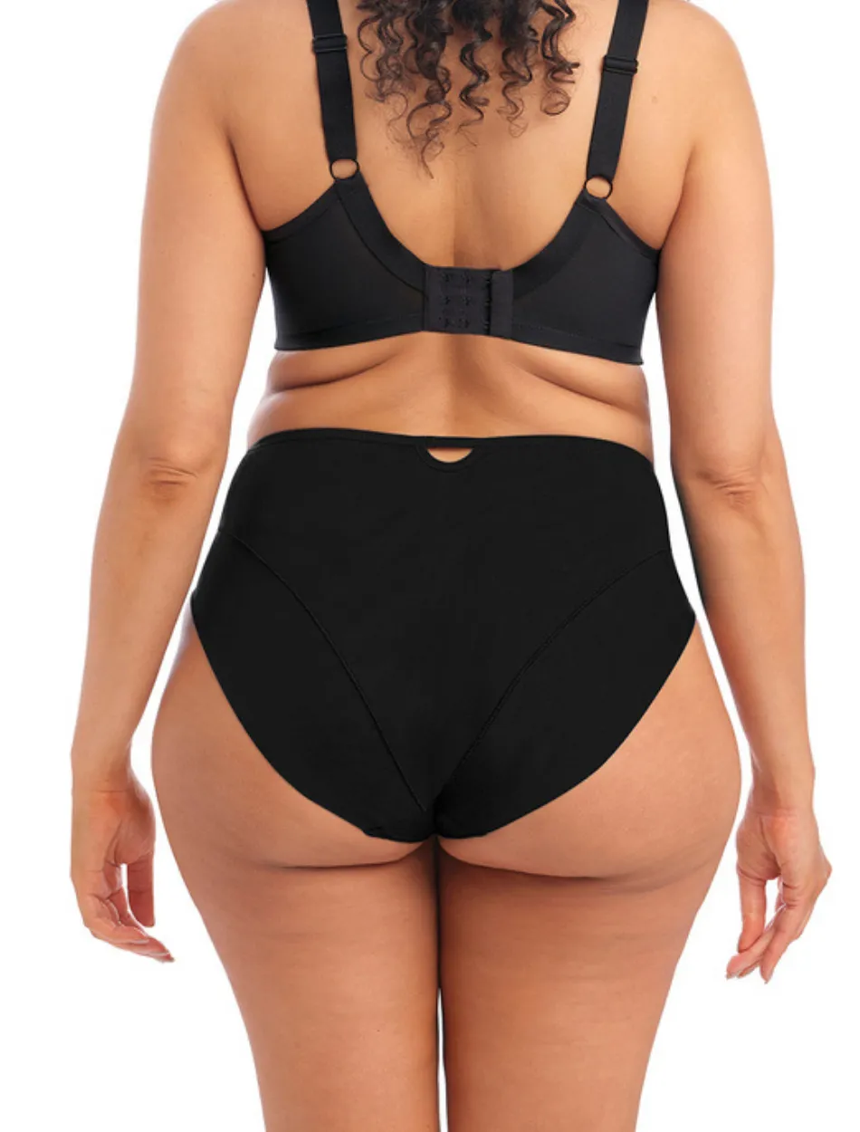 Elomi Priya Full Brief Panties , Black