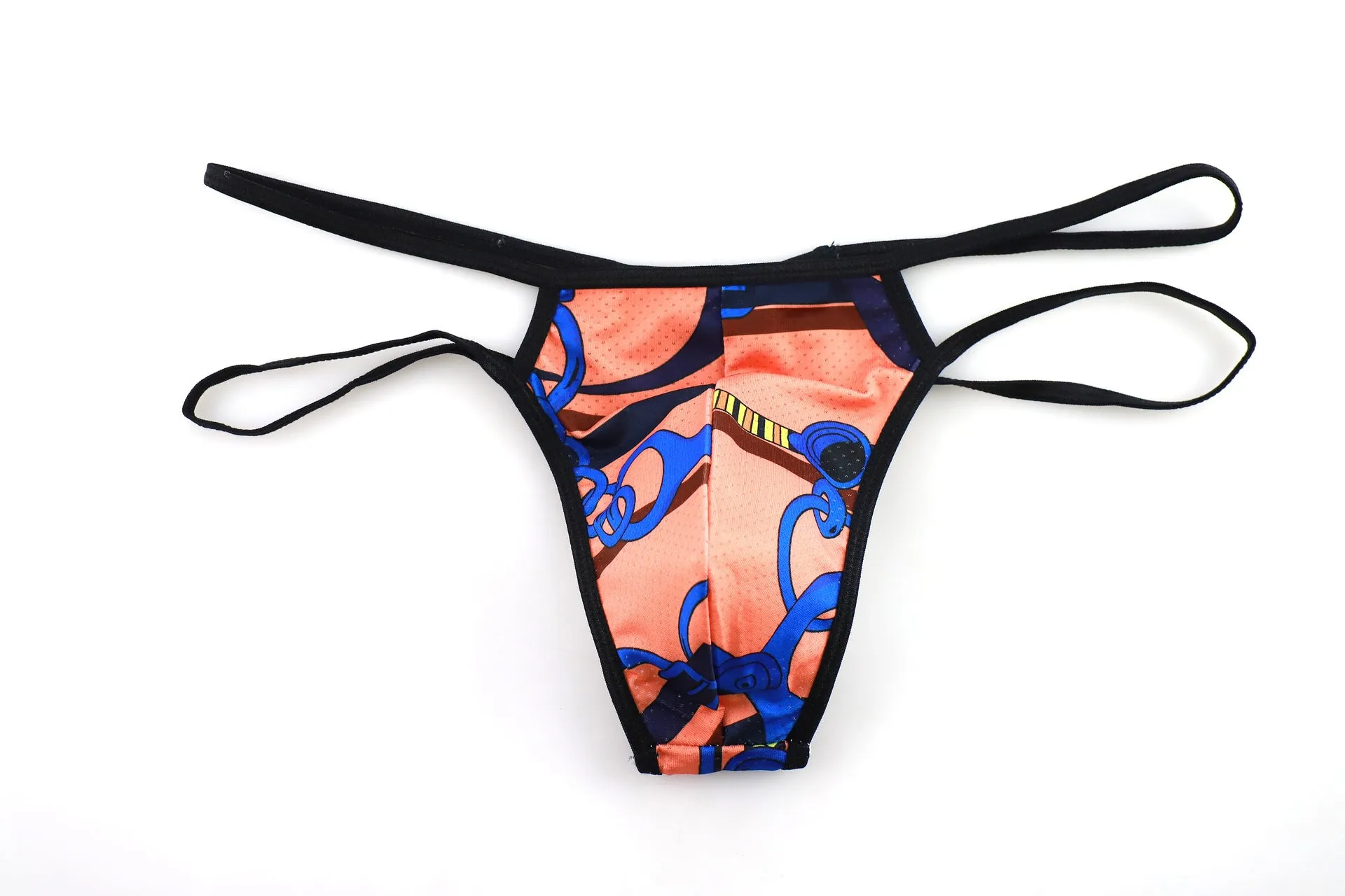 Fashion Sexy Printing Men's Thong