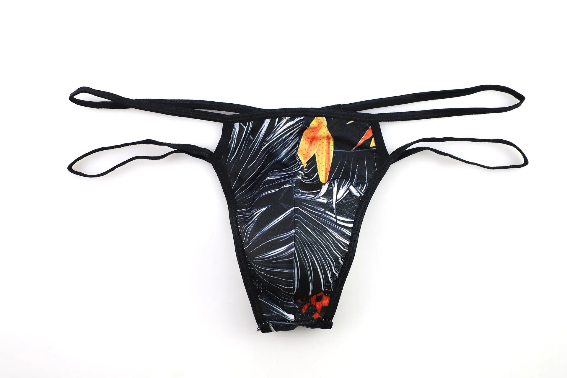 Fashion Sexy Printing Men's Thong