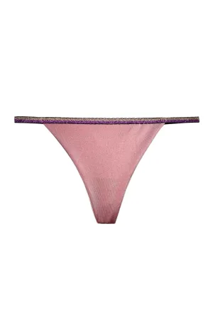 Flexy Blush gold thongs