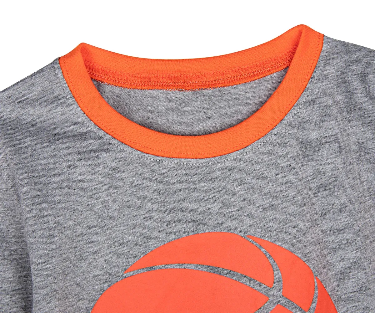 Football, Basketball, Baseball Print Pajamas for Kids