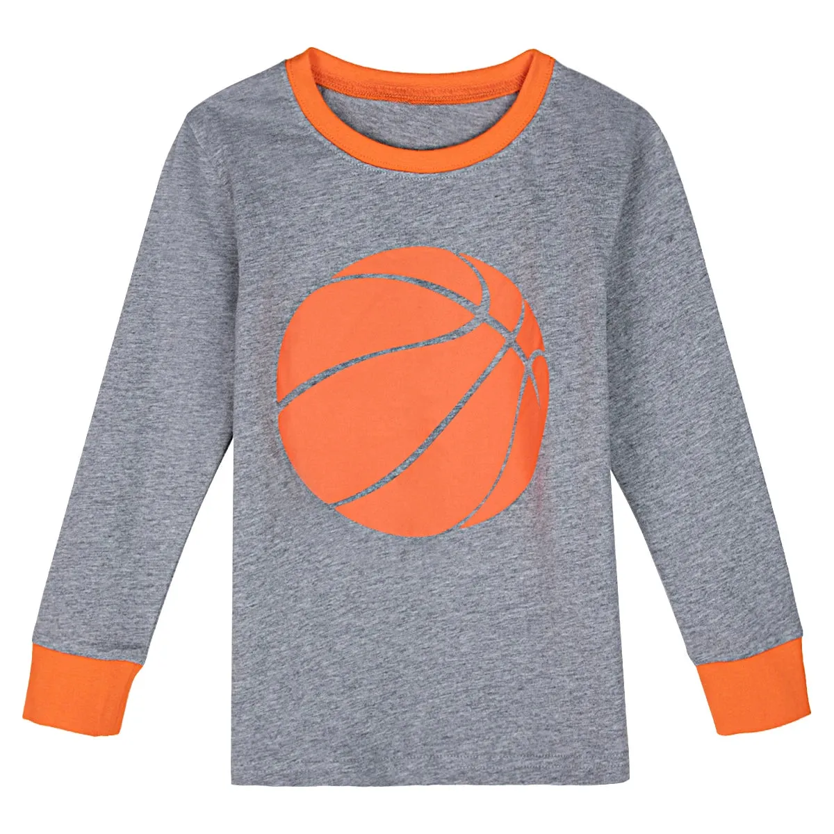Football, Basketball, Baseball Print Pajamas for Kids