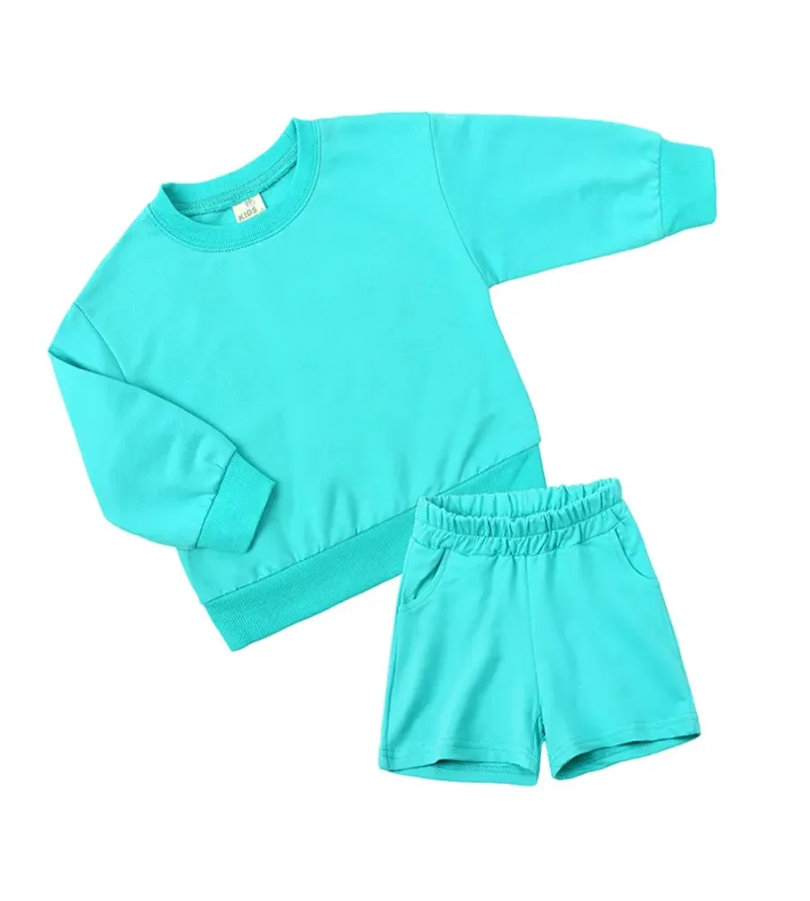 Fun Sprint Kids' Sweatshirt & Shorts Set