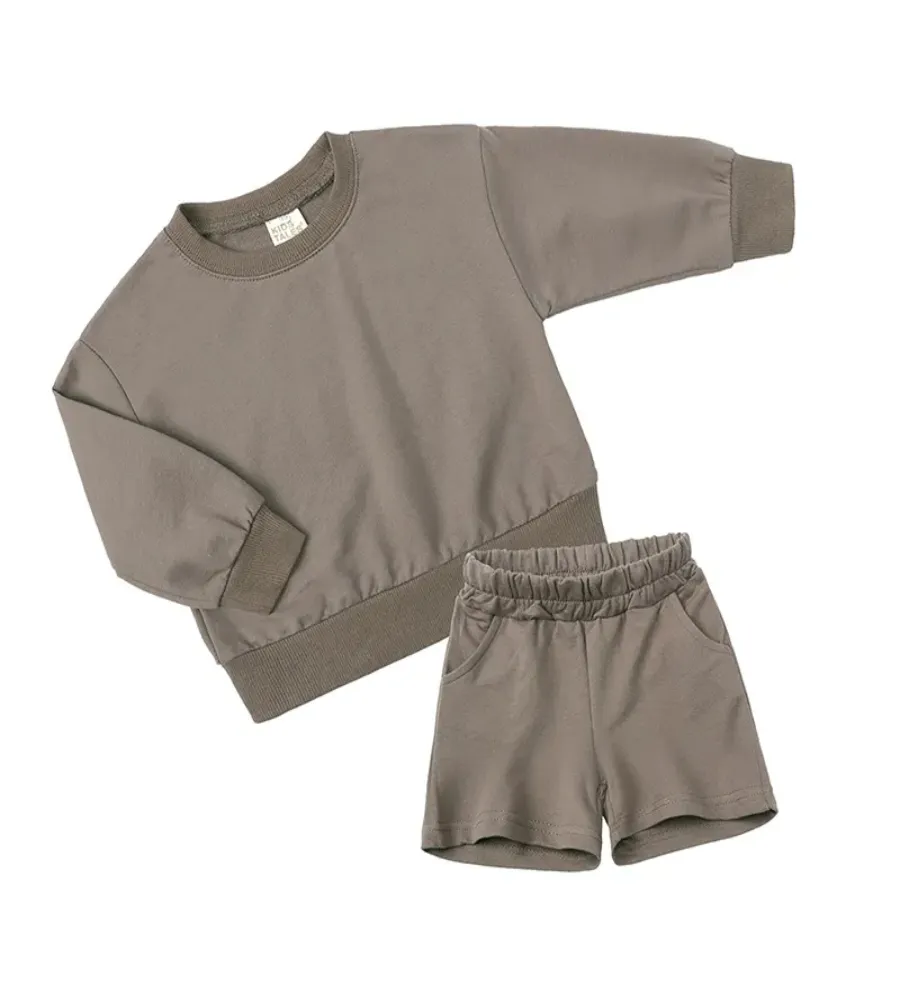 Fun Sprint Kids' Sweatshirt & Shorts Set