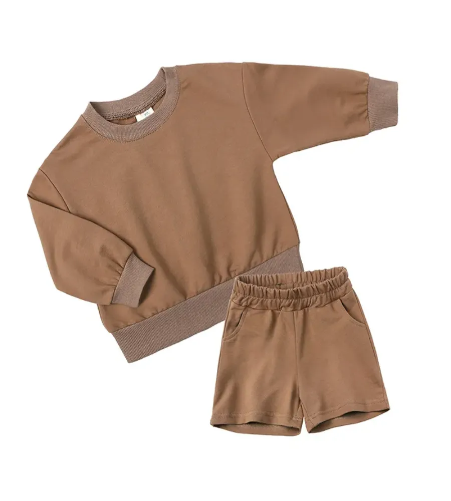 Fun Sprint Kids' Sweatshirt & Shorts Set