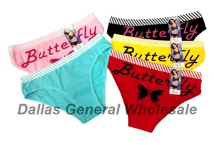 Girls Butterfly Casual Underwear Wholesale