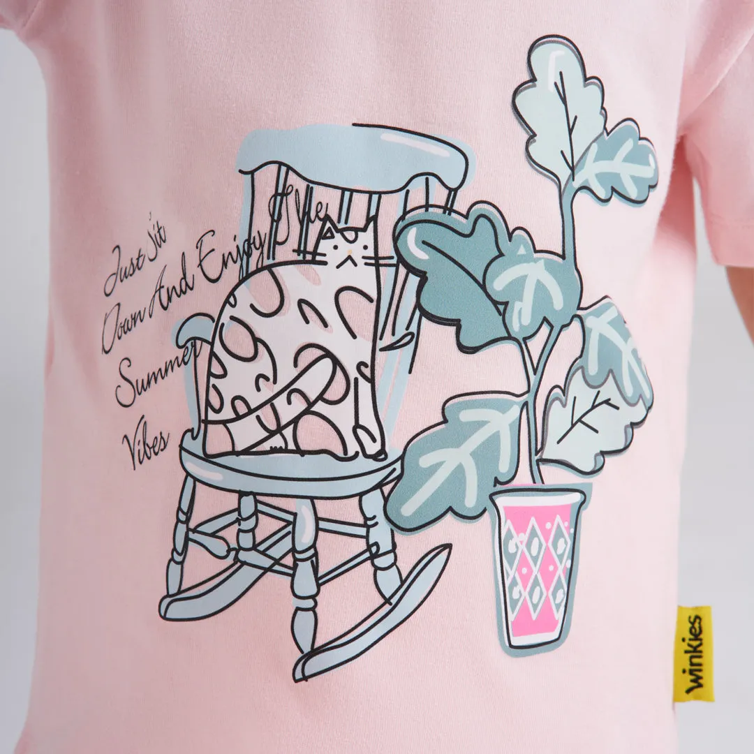 Girls long sleeve pajama Simon