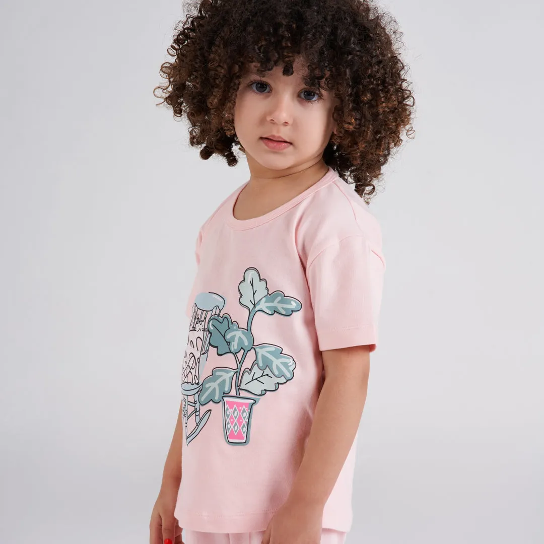 Girls long sleeve pajama Simon