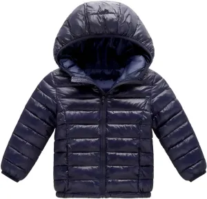 Girls' Outerwear Jackets & Coats Long Flower Printing Winter Hooded Down Jacket Down Alternative Outerwear