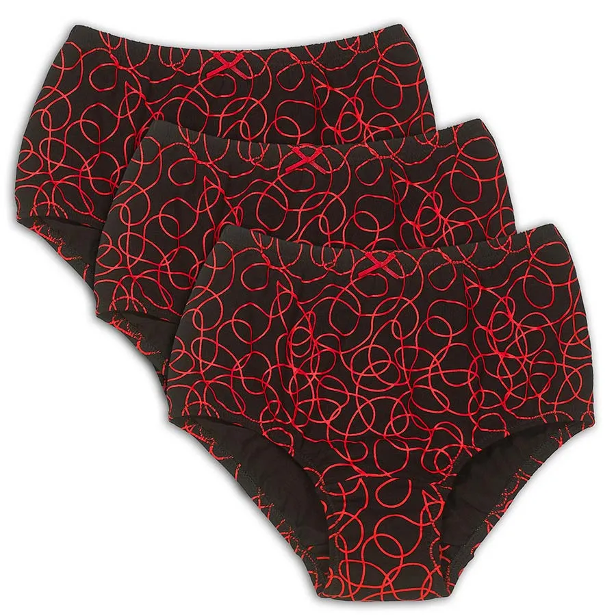 Girls Young Berry Teens Panties - 3 Pk.
