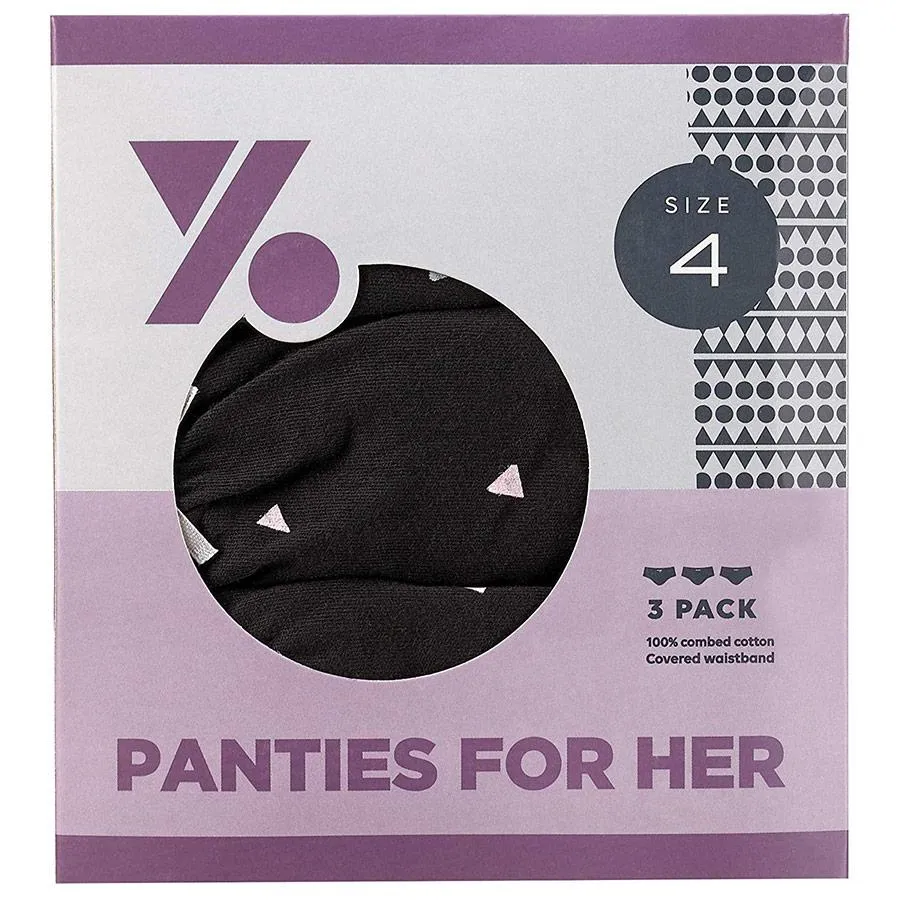 Girls Young Berry Teens Panties - 3 Pk.