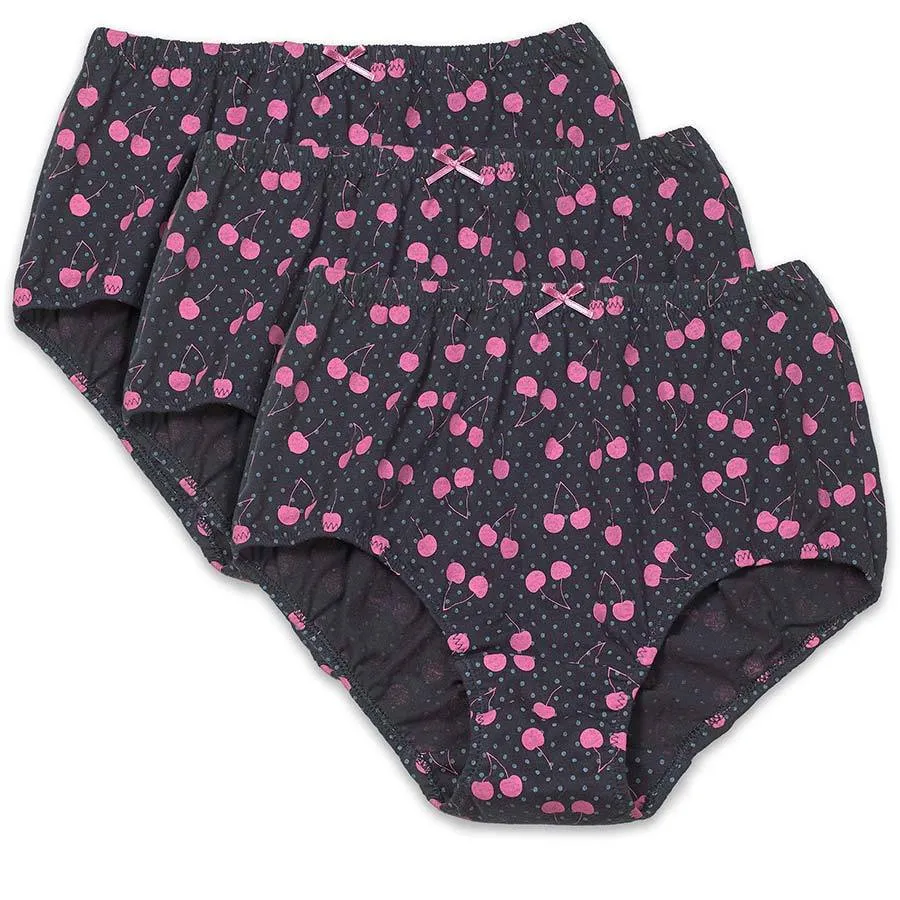 Girls Young Berry Teens Panties - 3 Pk.