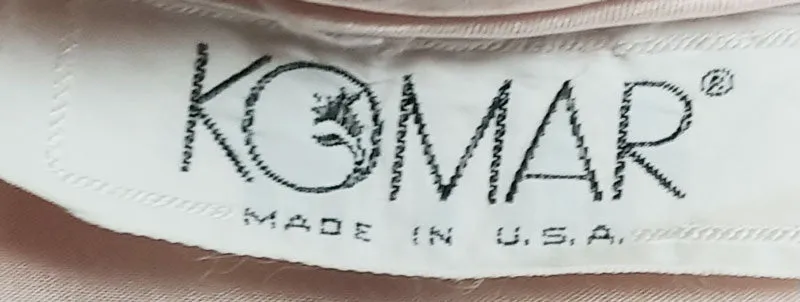 GLAMOROUS VINTAGE KOMAR QUILTED GLEAMING SATIN BRIDAL TROUSSESU ROBE DRESSING GOWN WITH LARGE BOW IN PINK SHIMMER - WOULD MAKE A WONDERFUL BIRTHDAY OR CHRISTMAS PRESENT!