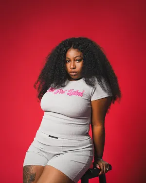 Grey "FineShyt" Loungewear Set