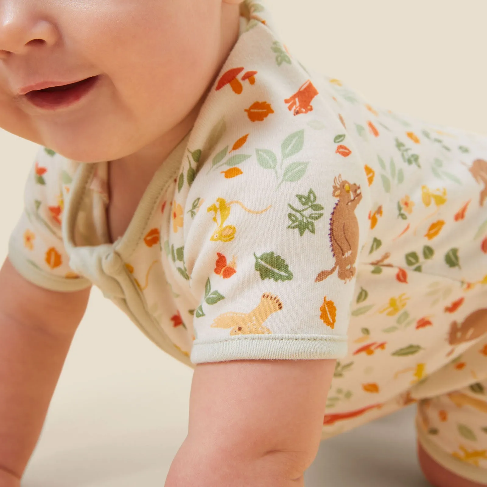 Gruffalo Woodland Zip Summer Pajamas