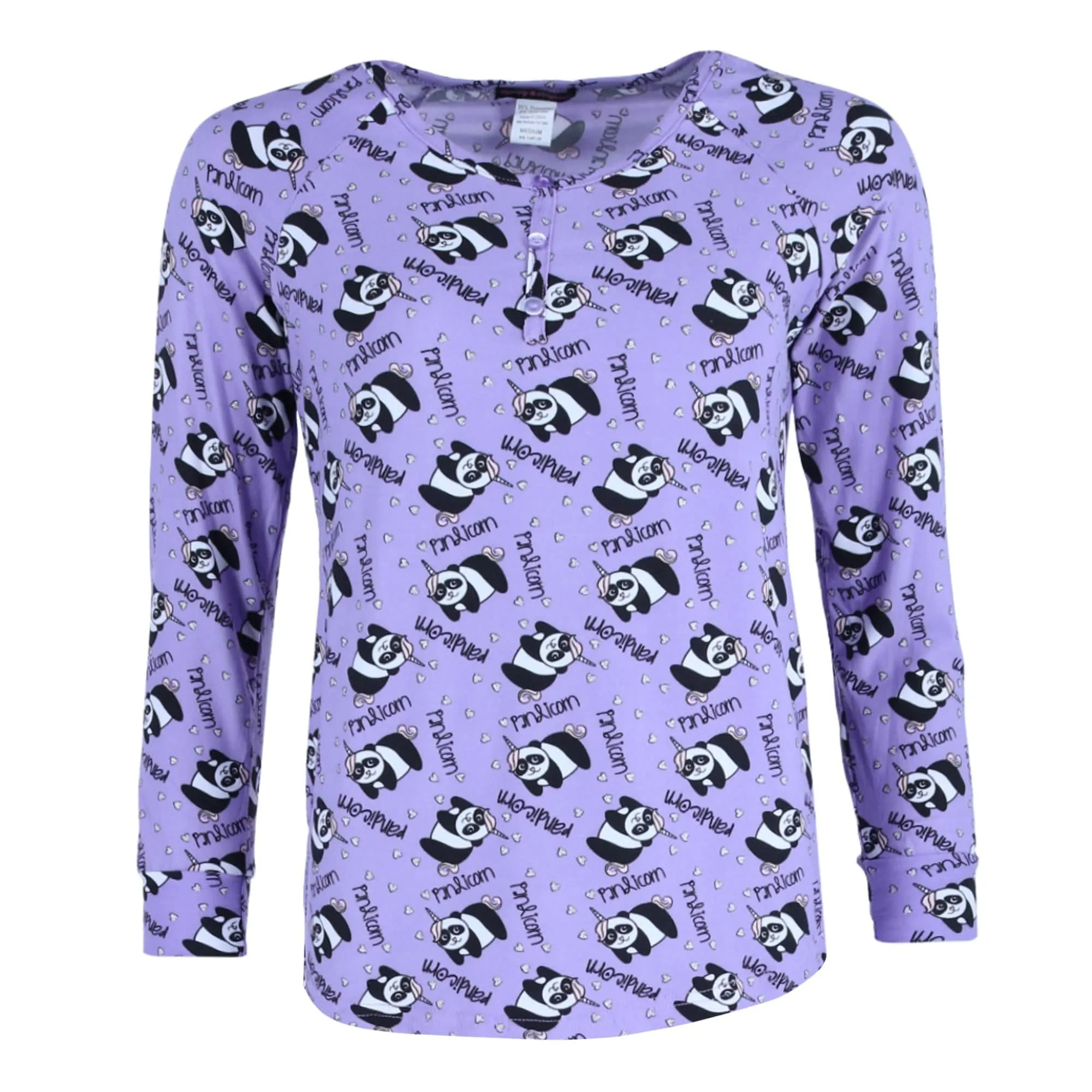 Grumpy & Gorgeous Women's Panda Print Pajama Jogger Set