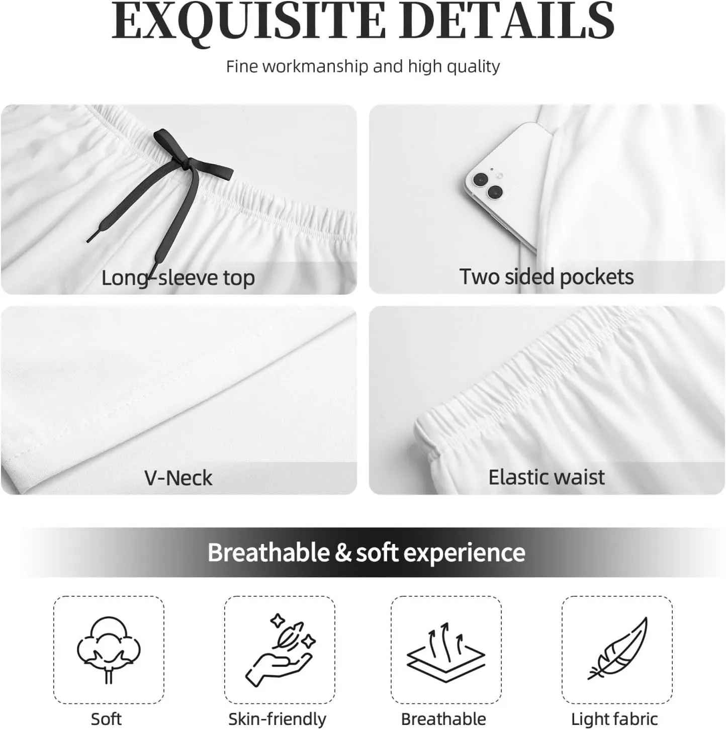 Guitar Bass Music Musical Instruments Print Men's Short Pajama Pants, Comfortable, and Breathable Sleepwear with Side Pockets