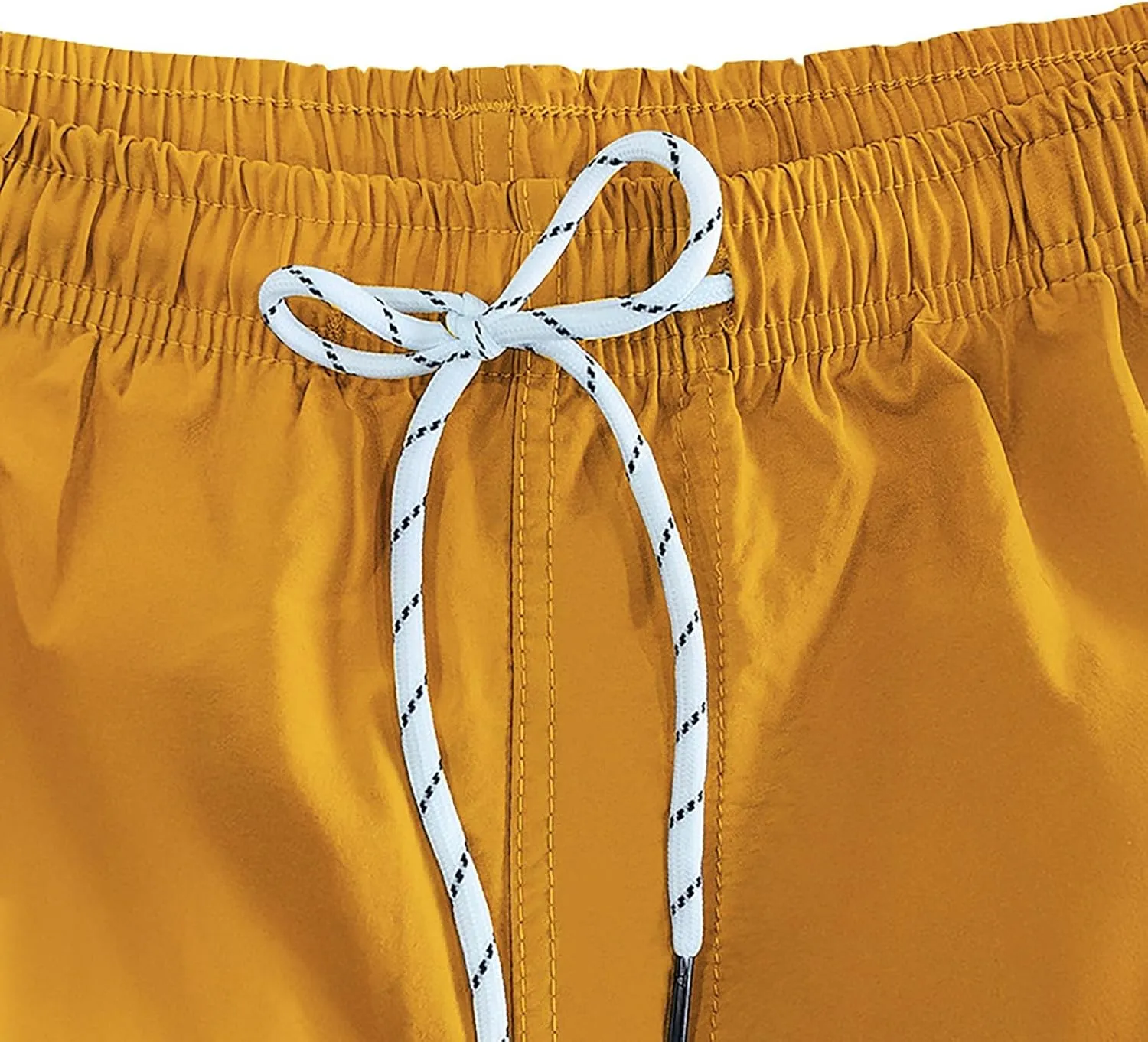 Gym Shorts Men Drawstring Elastic Athletic Bodybuilding Shorts Outdoor Sports Beach Casual Short Pants for Summer