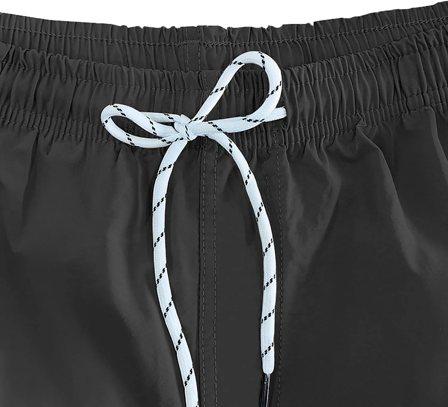 Gym Shorts Men Drawstring Elastic Athletic Bodybuilding Shorts Outdoor Sports Beach Casual Short Pants for Summer