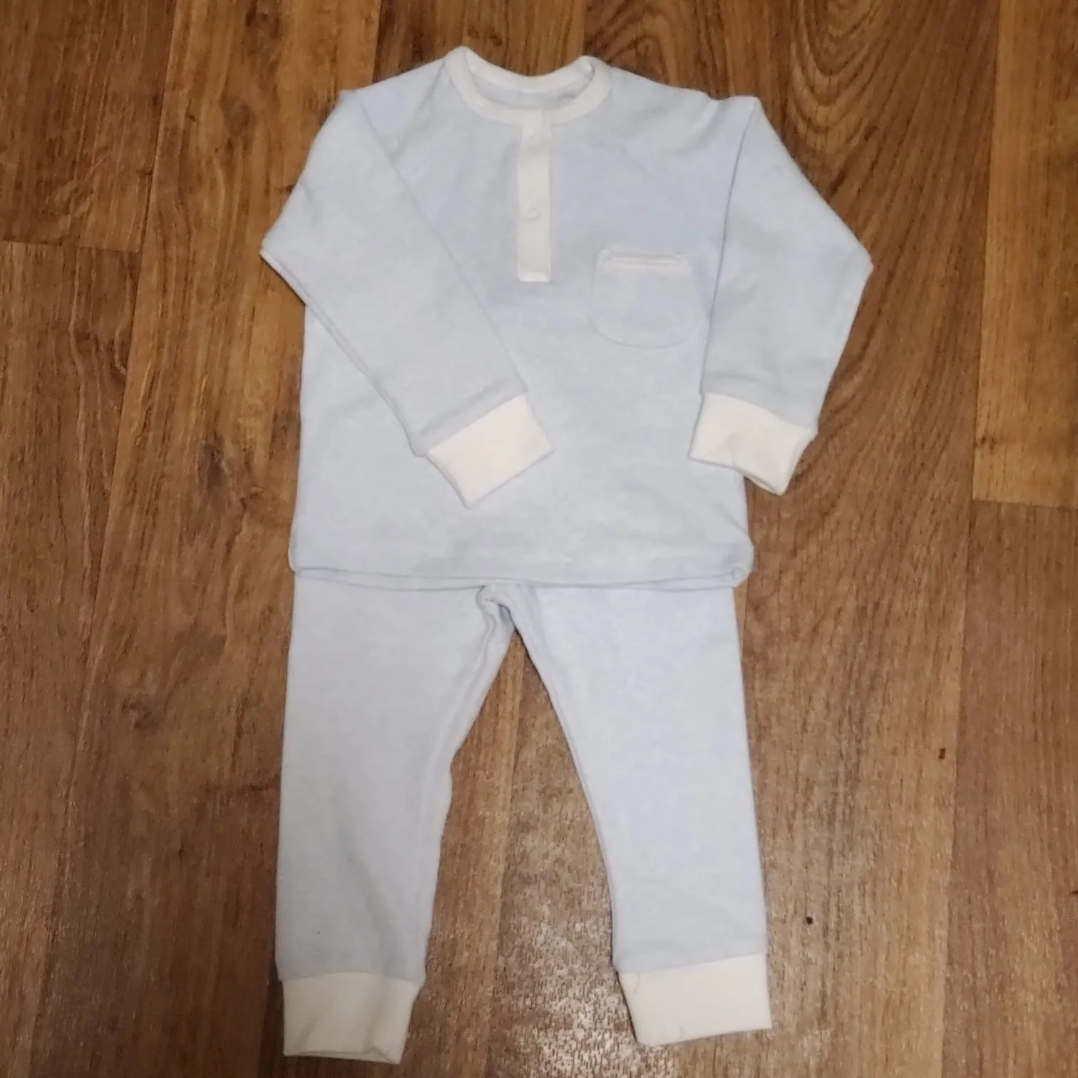 HIDE N SEEK BLUE COTTON PAJAMAS