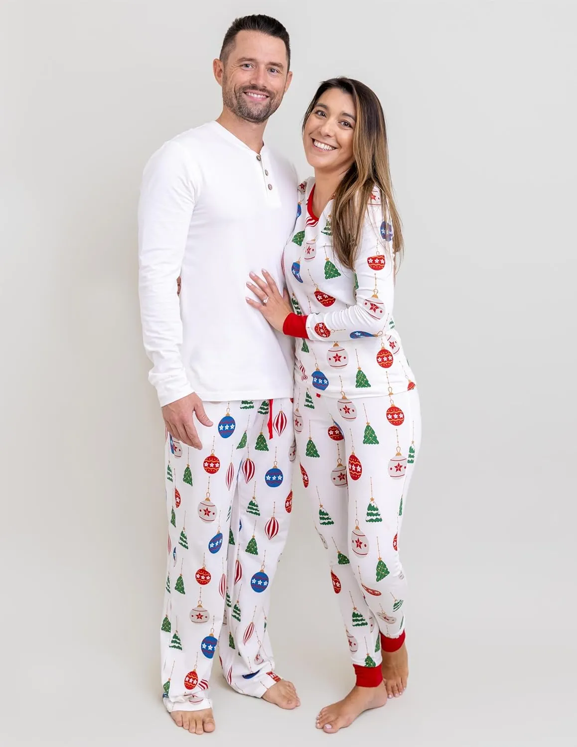Holiday Family Matching Pajamas sets Organic Cotton Christmas/Halloween Family PJs for Adults, Kids, Baby And Pets