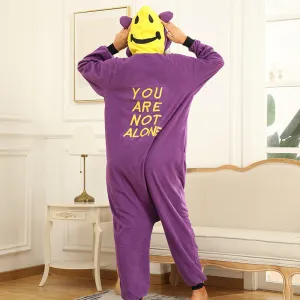Hoodies Blankets Fleece Cartoon Jumpsuit Pajamas